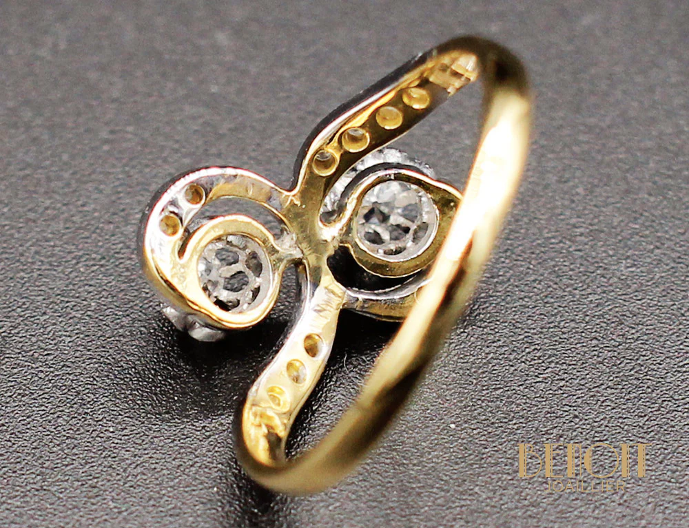 Bague Toi et Moi Diamants - Image 6