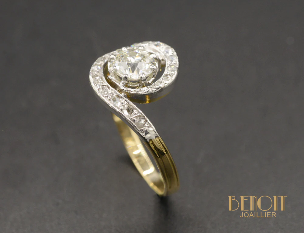 Bague Tourbillon Diamant - Image 3