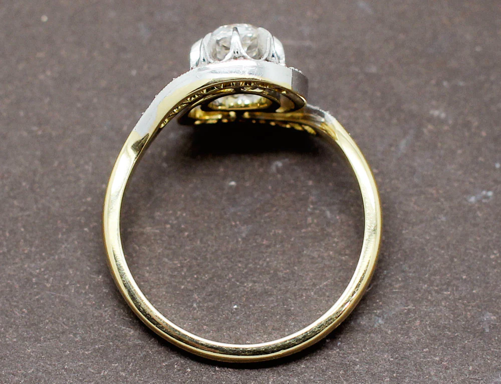 Bague Tourbillon Diamants 1900 - Image 4