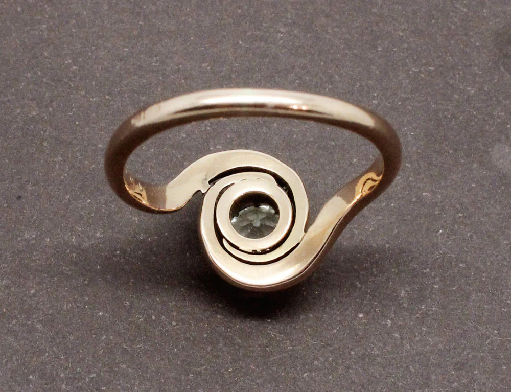 Bague Tourbillon Or Rose Diamant - Image 6