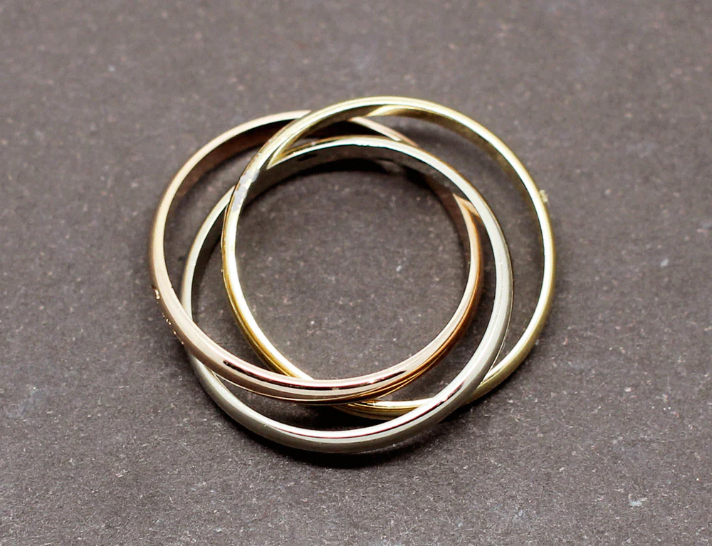 Bague Trinity XS Cartier T50 - Image 3