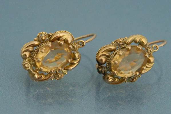 Boucle d'oreille Napoleon III - Image 2