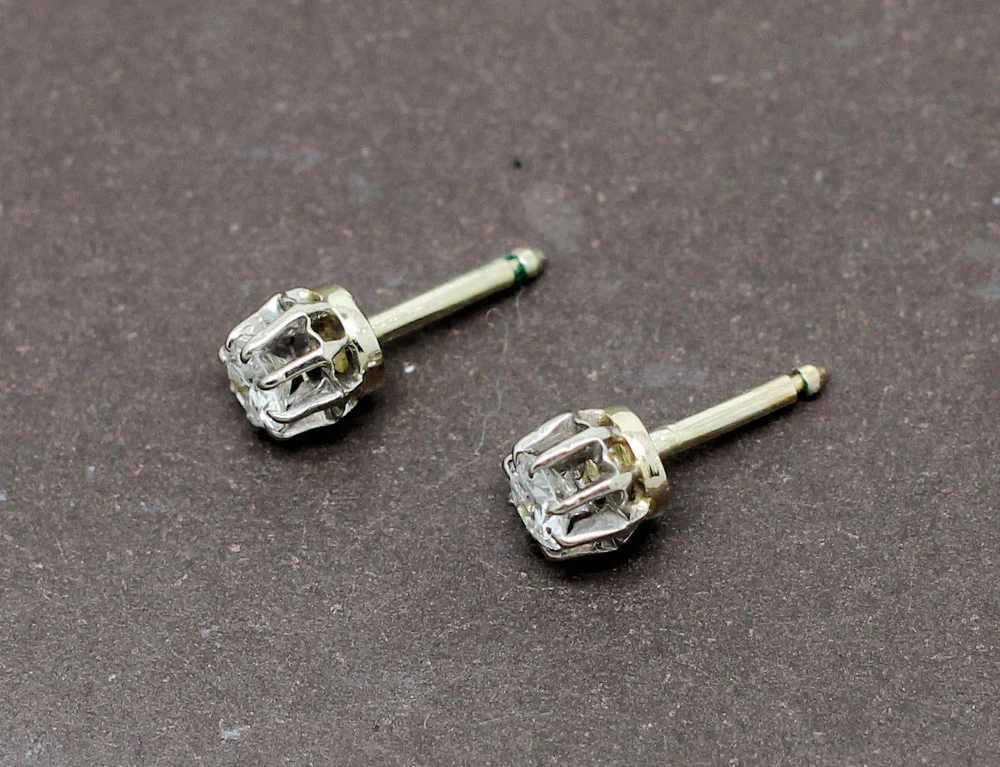 Boucles d'Oreilles Diamants - Image 2