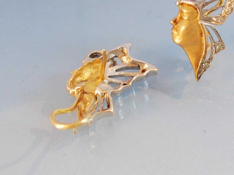 Boucles or et diamants - Image 3