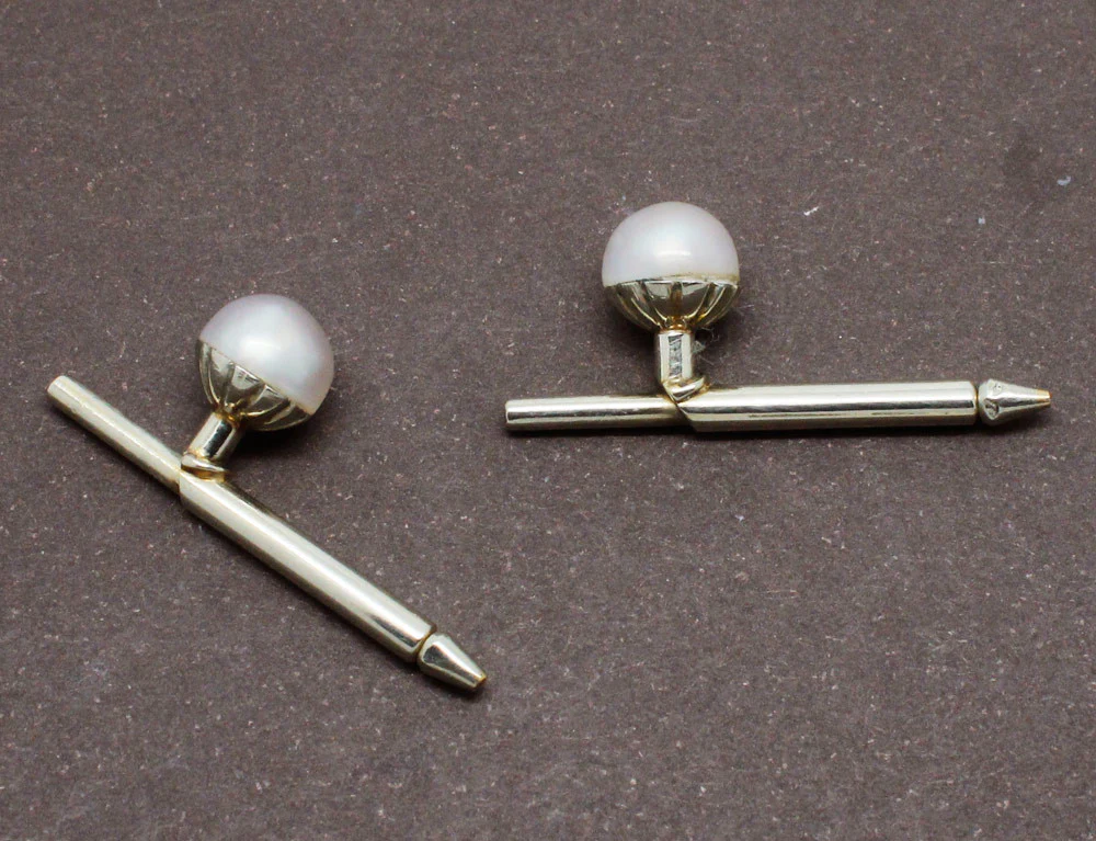 Boutons de Col ou de Manchettes Perles - Image 3