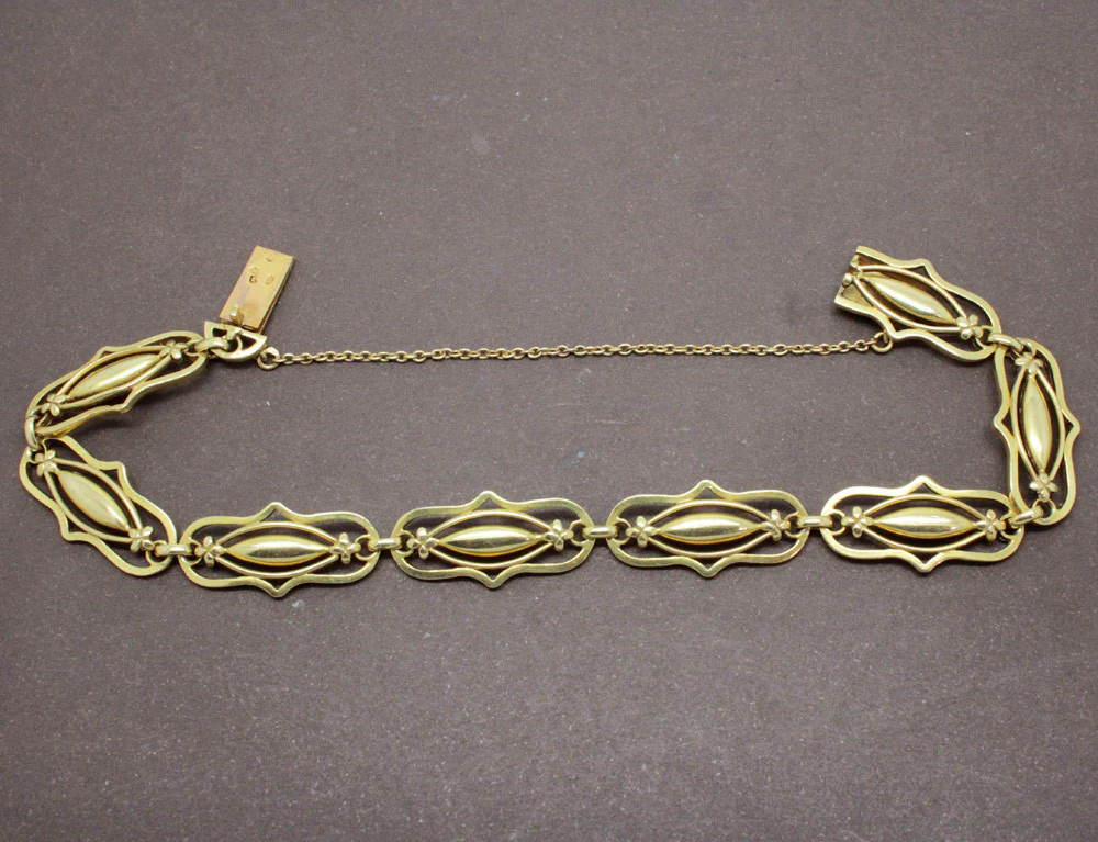 Bracelet 1900 Or Jaune - Image 3
