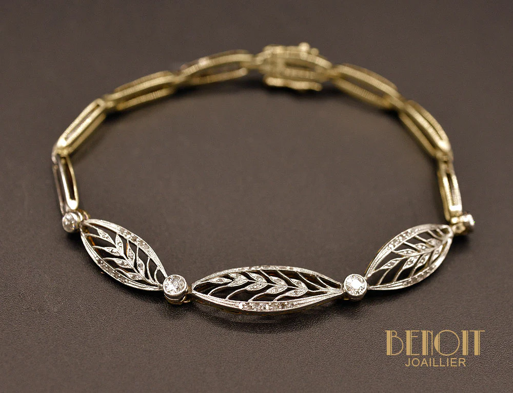 Bracelet Ancien Diamants - Image 3