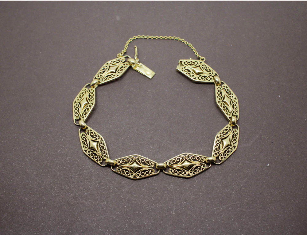 Bracelet Ancien en Or Jaune - Image 2