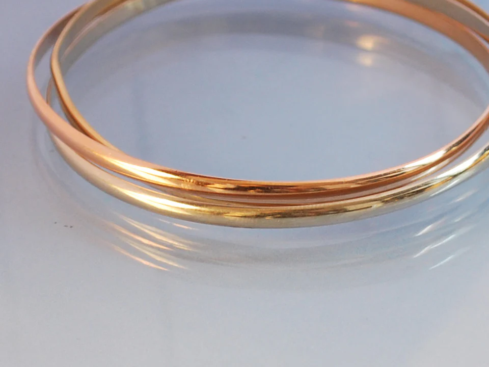 Bracelet Cartier 3 ors occasion - Image 3