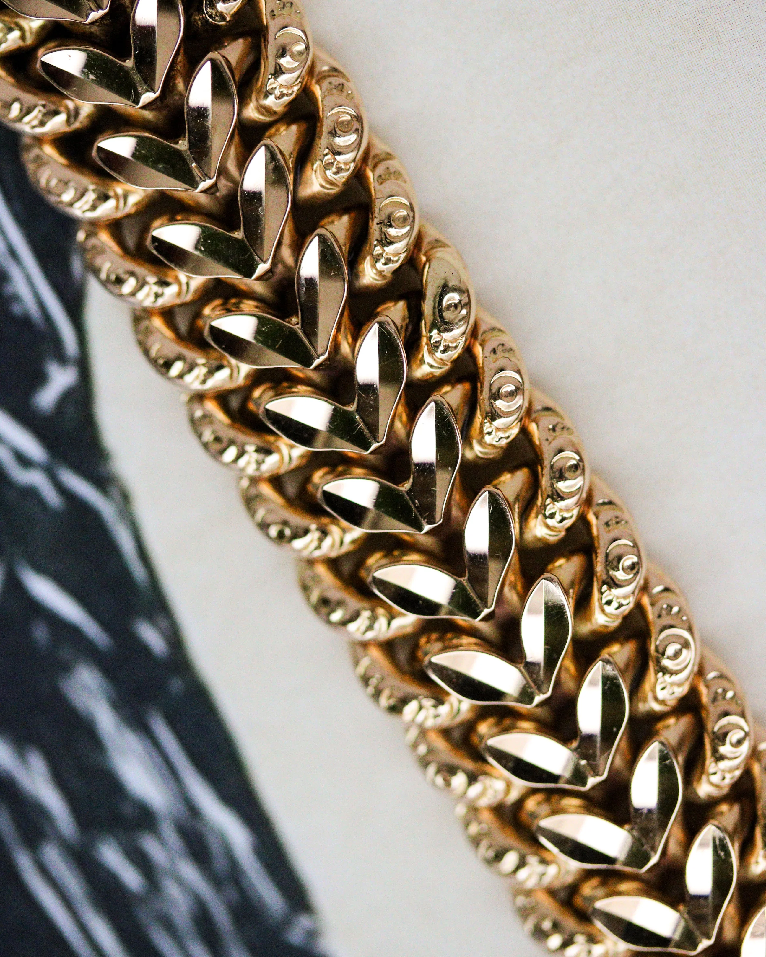 Bracelet en Maille Américaine Or Rose - Image 5