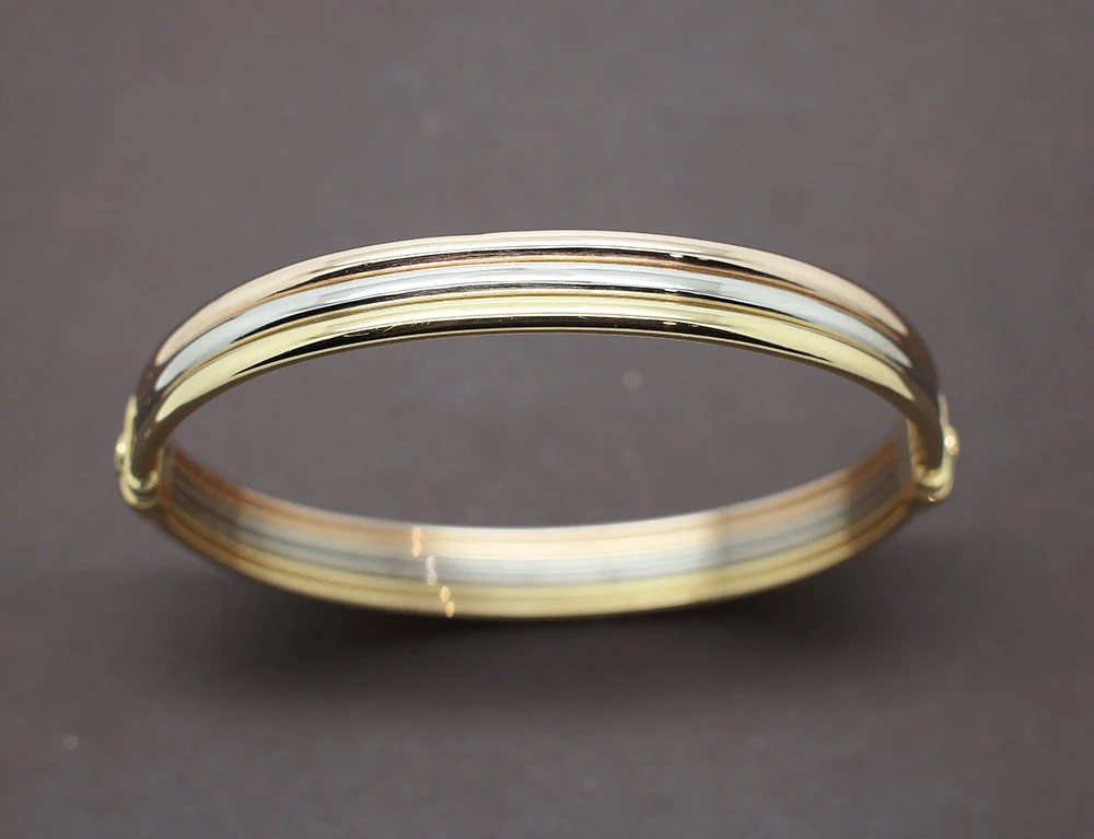 Bracelet Jonc Cartier 3 Or et Son Tournevis - Image 2