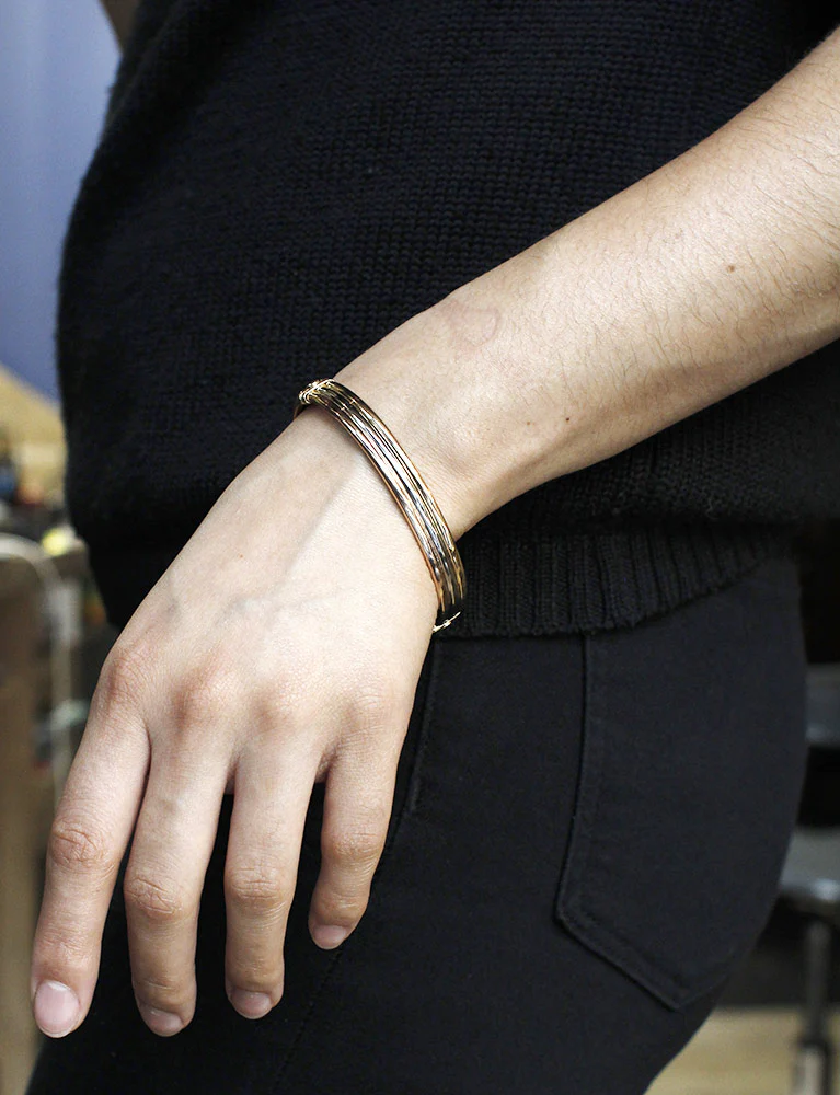 Bracelet Jonc Cartier 3 Or et Son Tournevis - Image 6