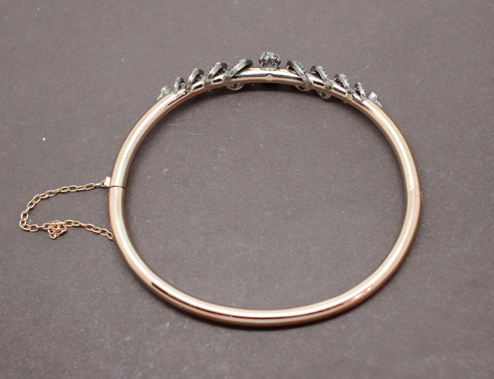 Bracelet Or Rose et Diamants - Image 4