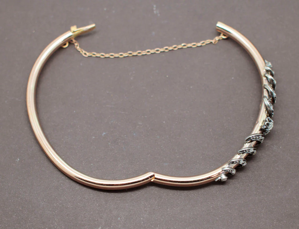 Bracelet Or Rose et Diamants - Image 5