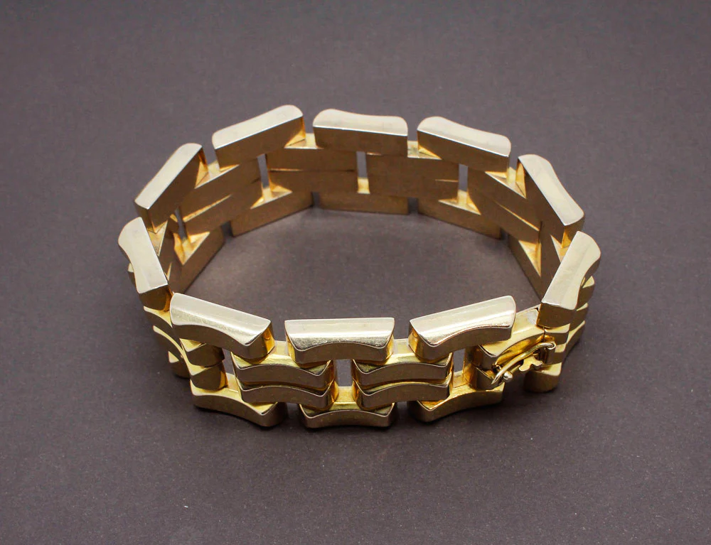 Bracelet Tank Or Jaune - Image 2