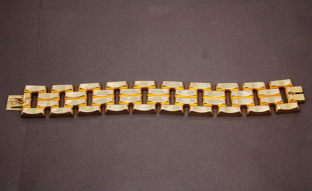 Bracelet Tank Or Jaune - Image 5