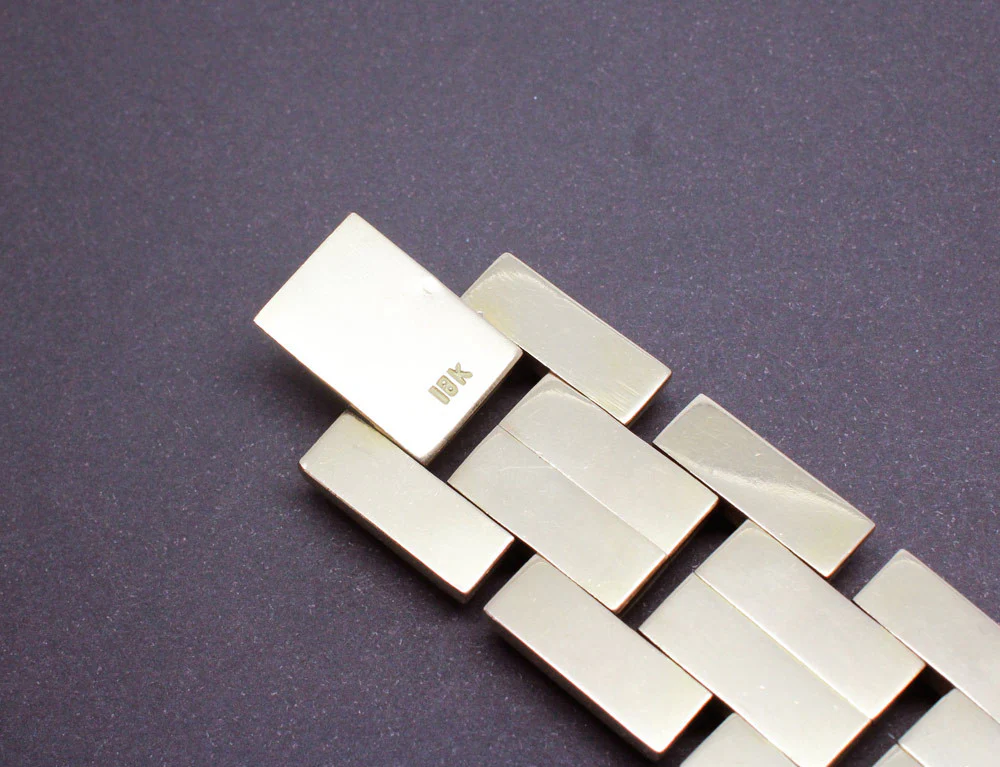 Bracelet Tank Or Jaune - Image 6