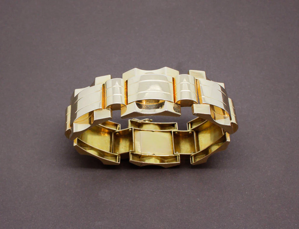 Bracelet Tank Or Jaune - Image 2