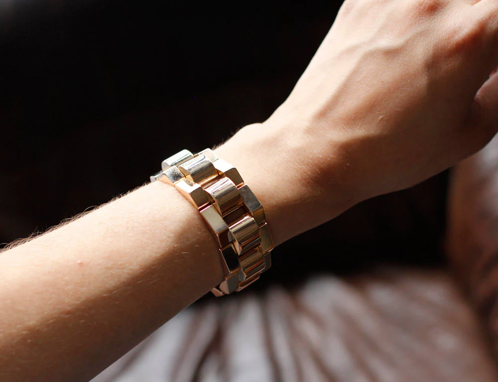 Bracelet Tank Or Jaune - Image 6
