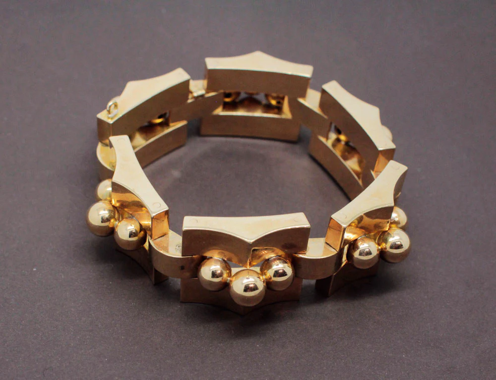 Bracelet Tank Or Rose 18 carats - Image 2