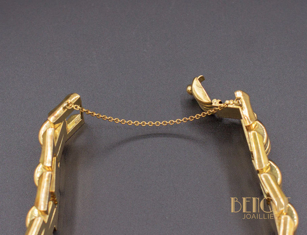 Bracelet Tank Or Jaune - Image 5