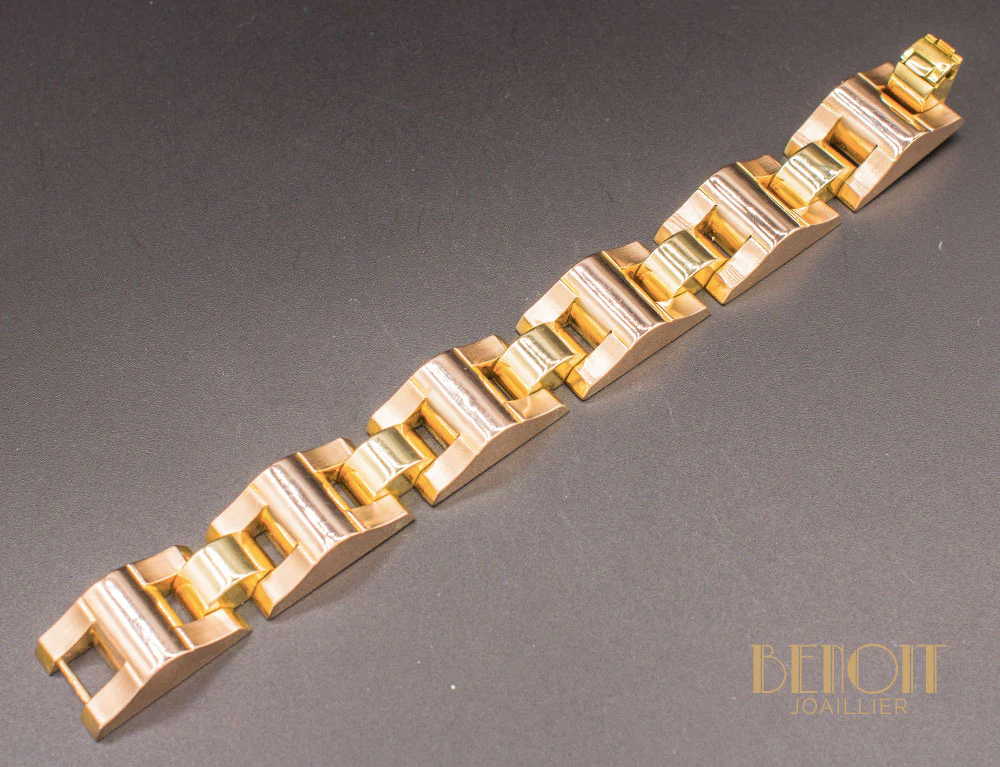 Bracelet Tank Or Jaune - Image 3