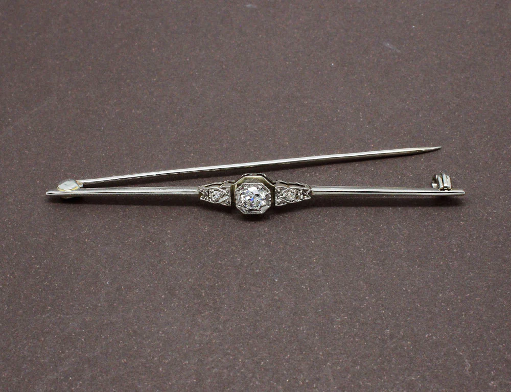 Broche Art Déco Diamants - Image 2