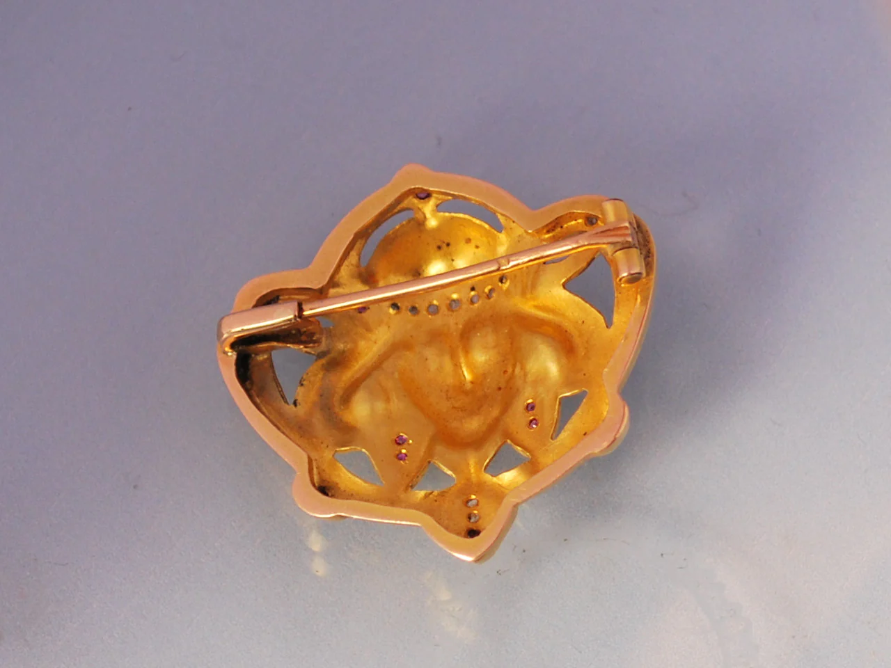 Broche art nouveaux Lucien Janvier - Image 2