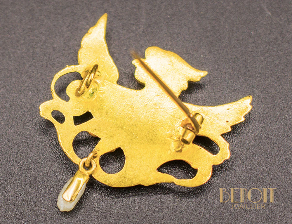 Broche Chimère XIXe Siècle - Image 3
