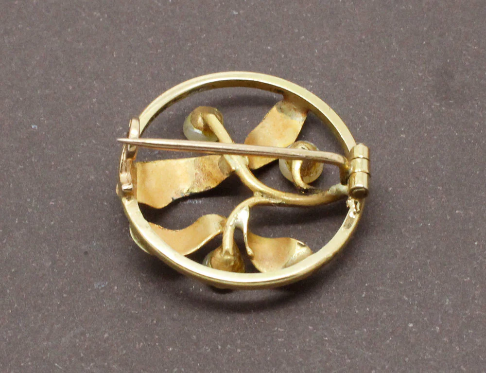 Broche de Col Art Nouveau - Image 3