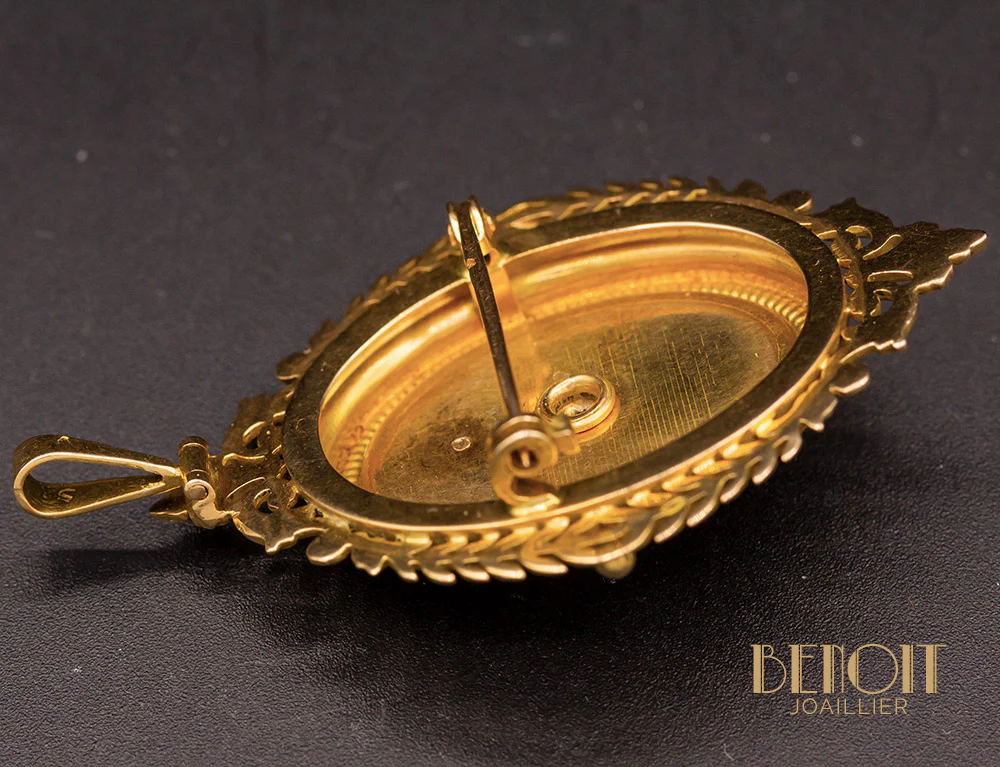 Broche Pendentif Napoléon III - Image 5