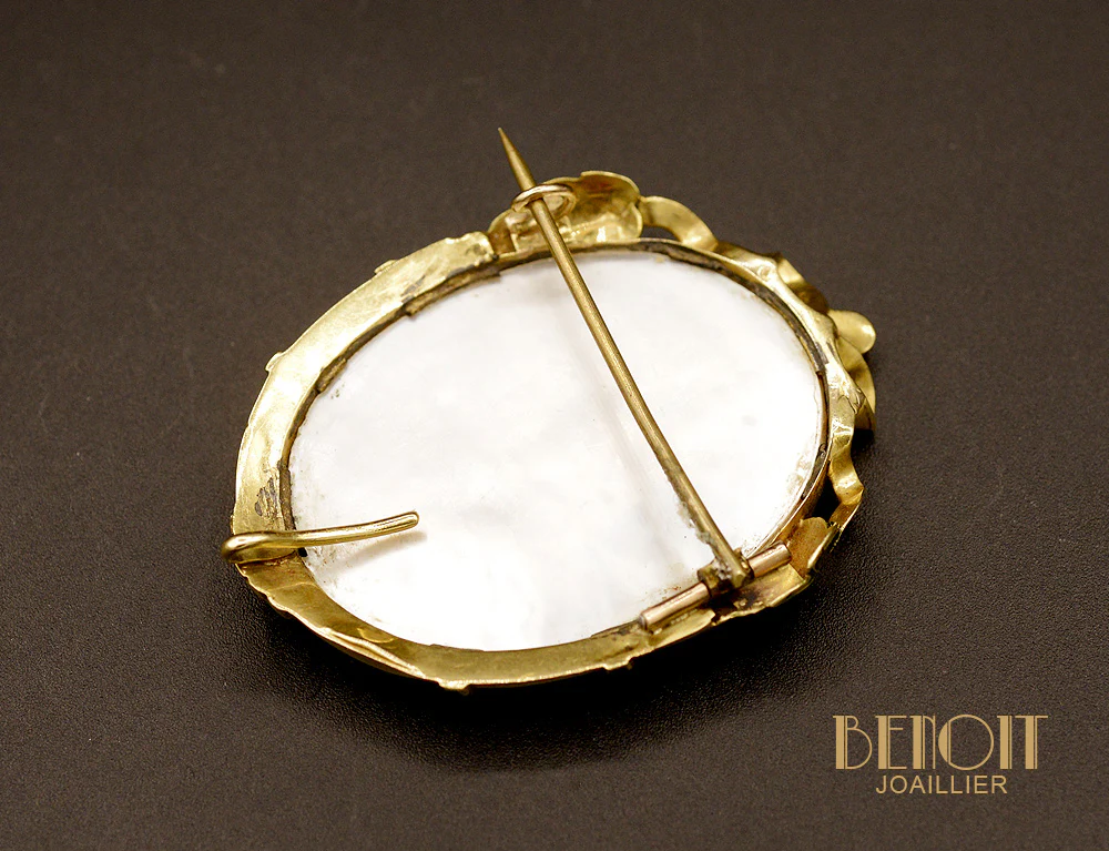 Broche Portraits de Deux Femmes - Image 4