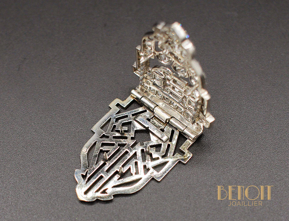 Clip Art Déco Platine Diamants - Image 2
