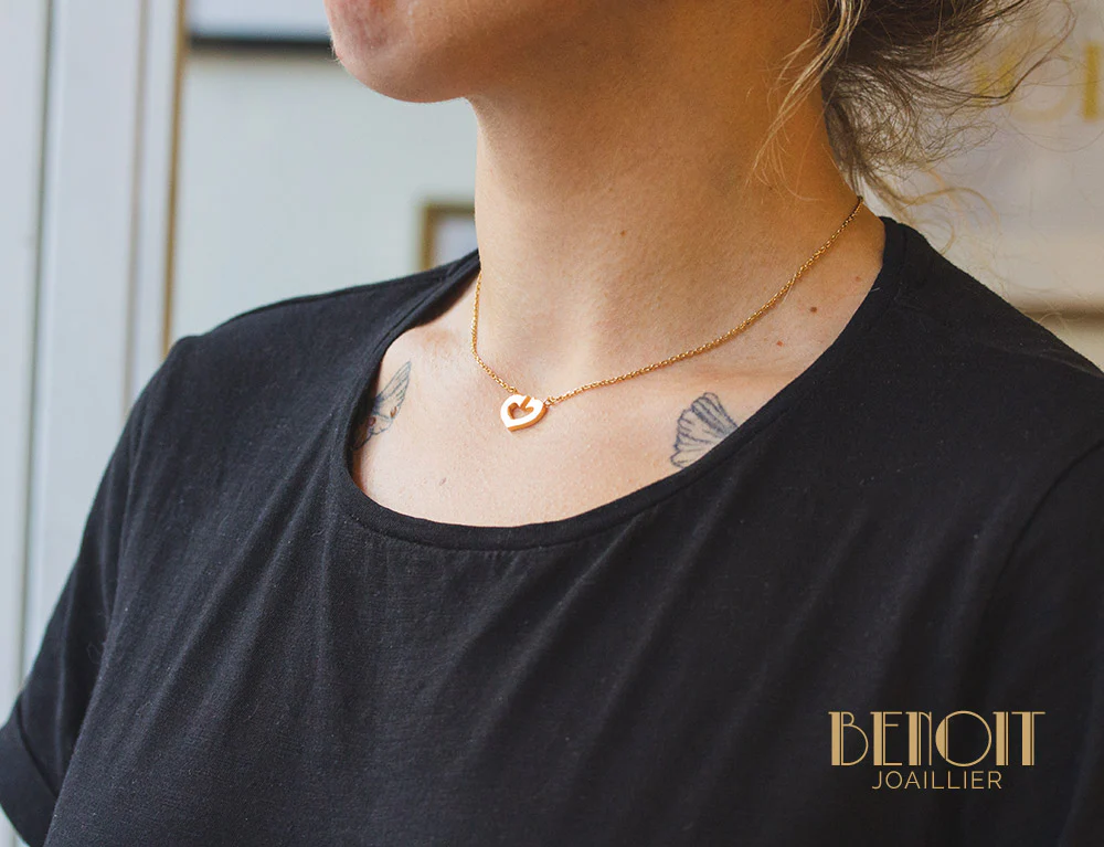 Collier Cartier "Coeur et Symboles" Or Rose - Image 5