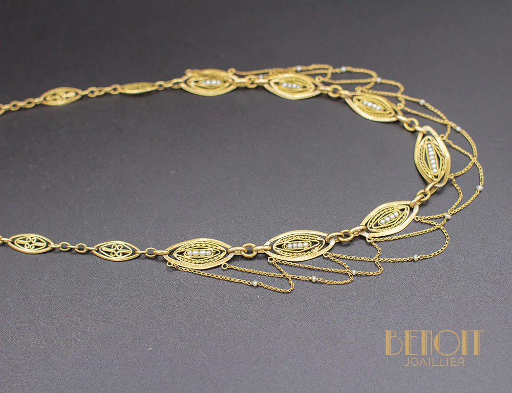 Collier Draperie Napoléon III - Image 3
