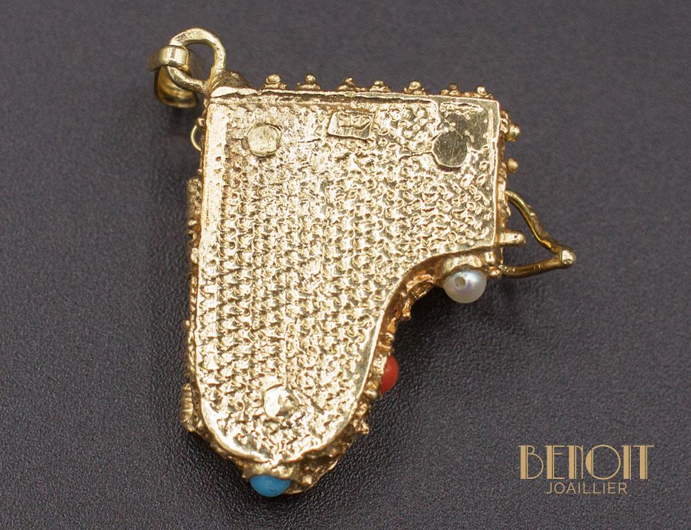 Pendentif Piano Or Jaune - Image 5