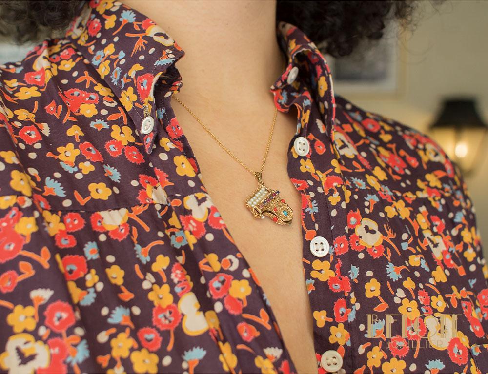 Pendentif Piano Or Jaune - Image 6