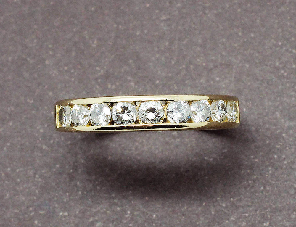 Demi Alliance Empierrée Diamants - Image 3