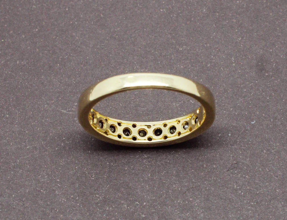 Demi Alliance Empierrée Diamants - Image 5
