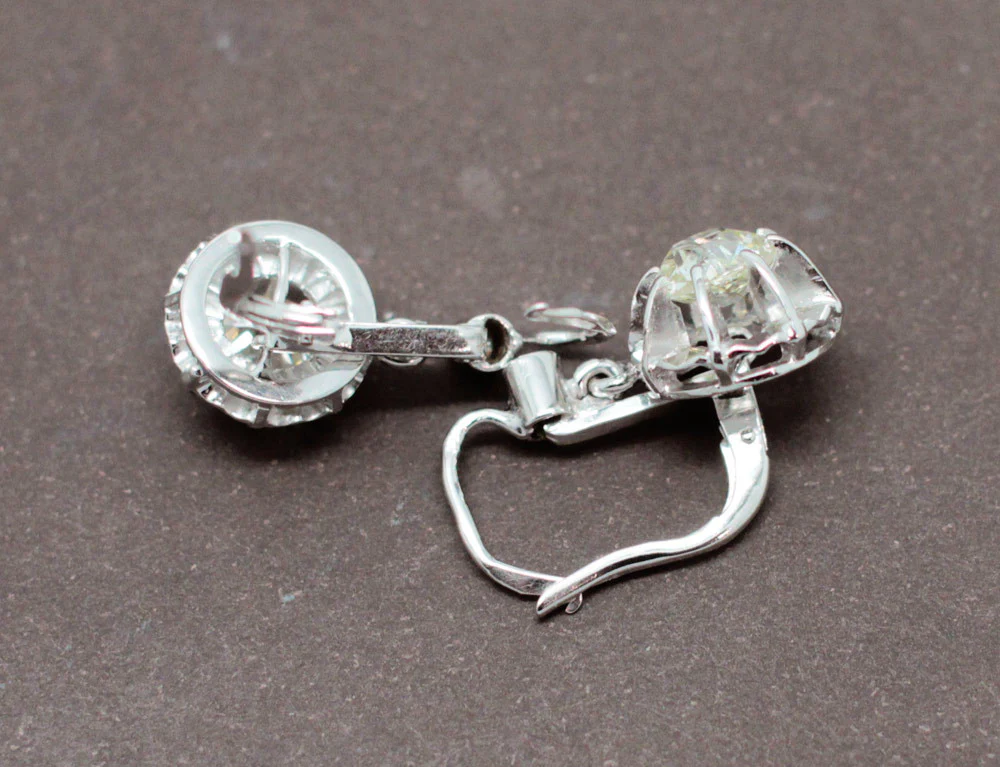 Dormeuses Anciennes Diamants - Image 3