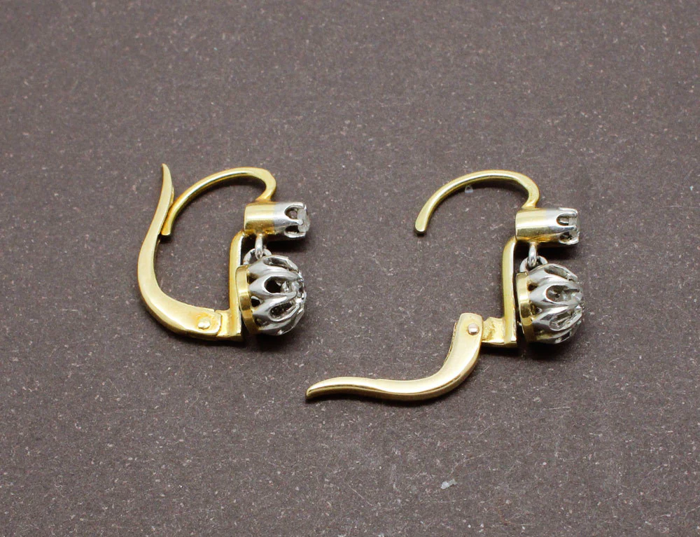 Dormeuses Anciennes Diamants - Image 3