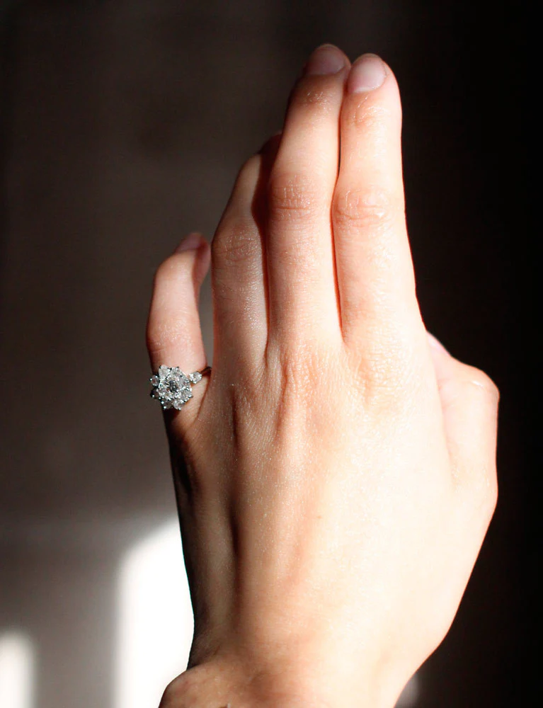 Marguerite Diamants Or Rose - Image 6