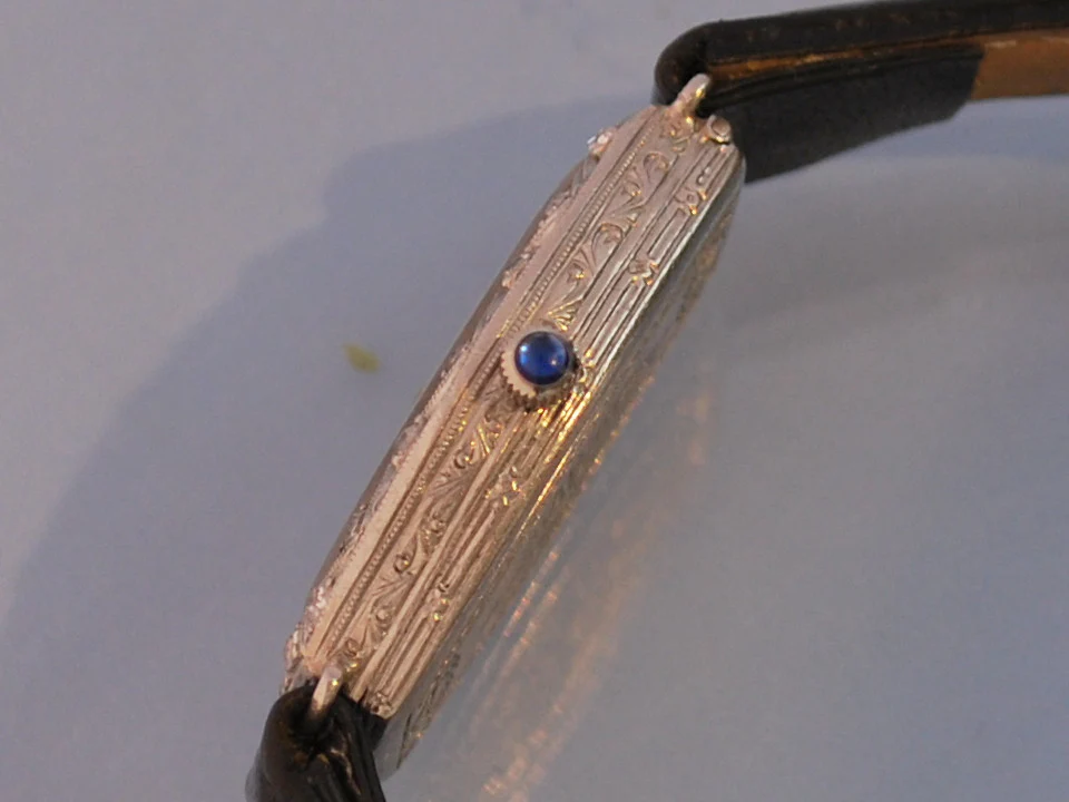 Montre ancienne platine diamants - Image 4