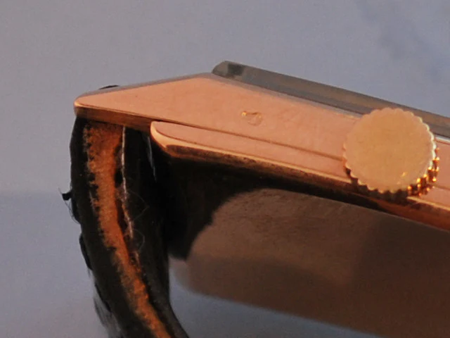 Montre omega ancienne or rose - Image 3