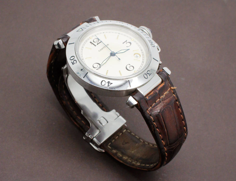 Montre Cartier "Pasha" Acier 38 mm - Image 2