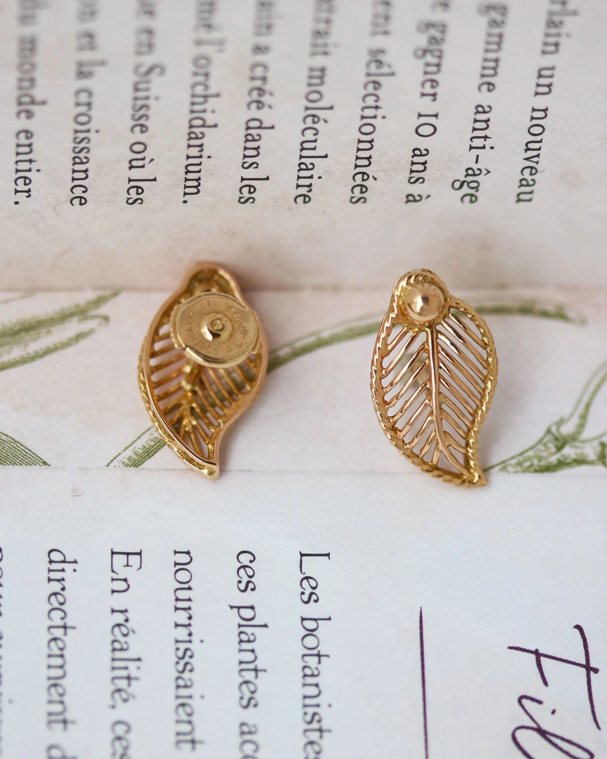Paire de Boucles d'Oreilles 1950 - Image 4