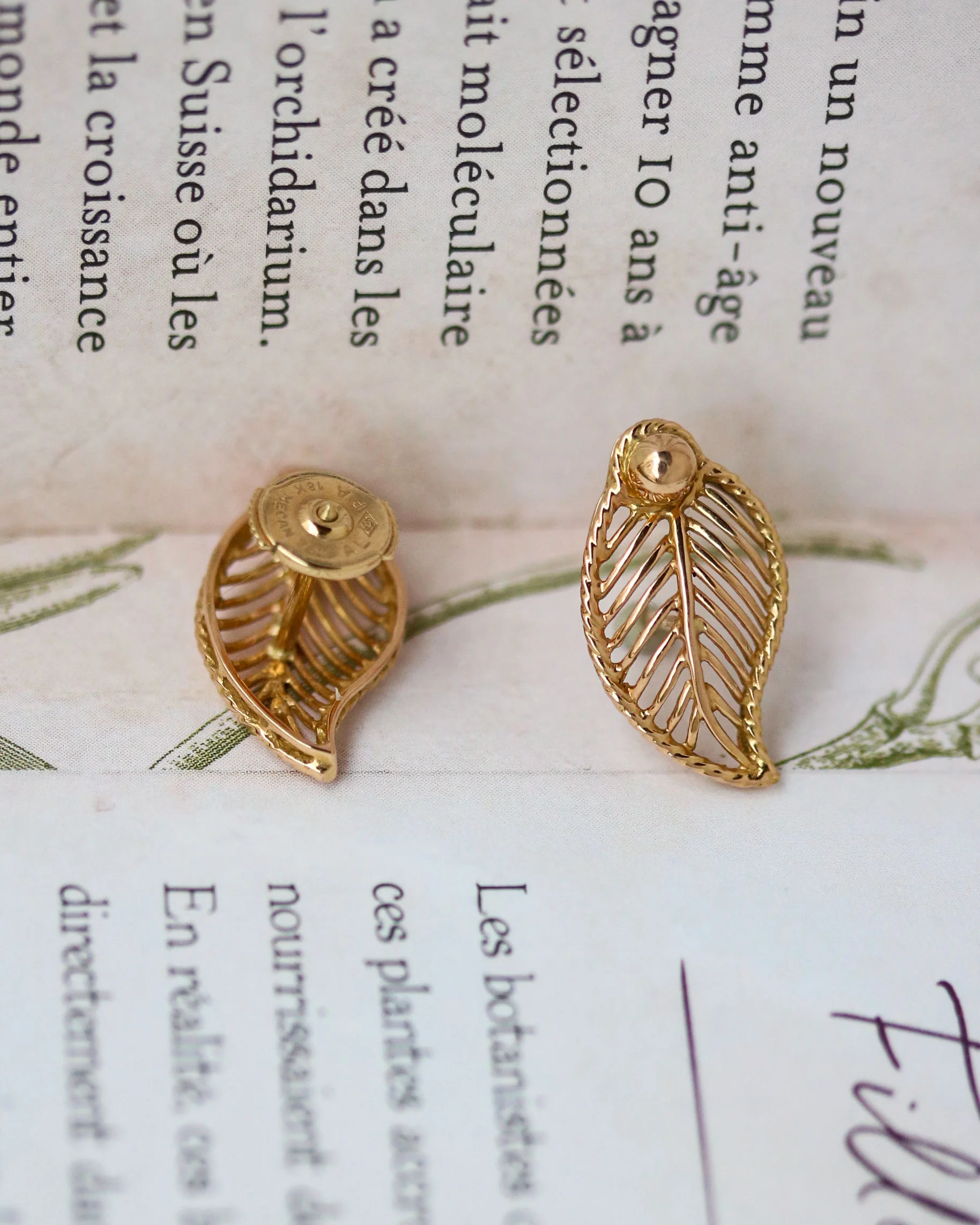 Paire de Boucles d'Oreilles 1950 - Image 5