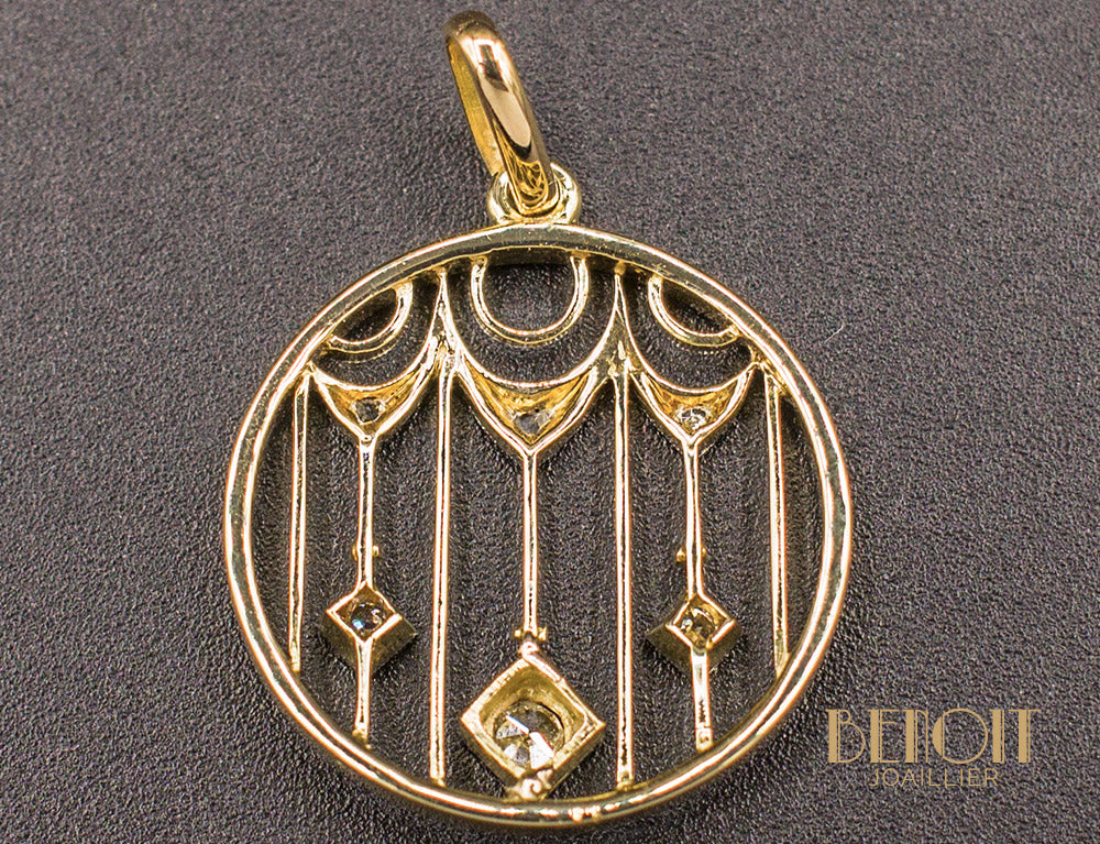 Pendentif 1900 Diamants - Image 3