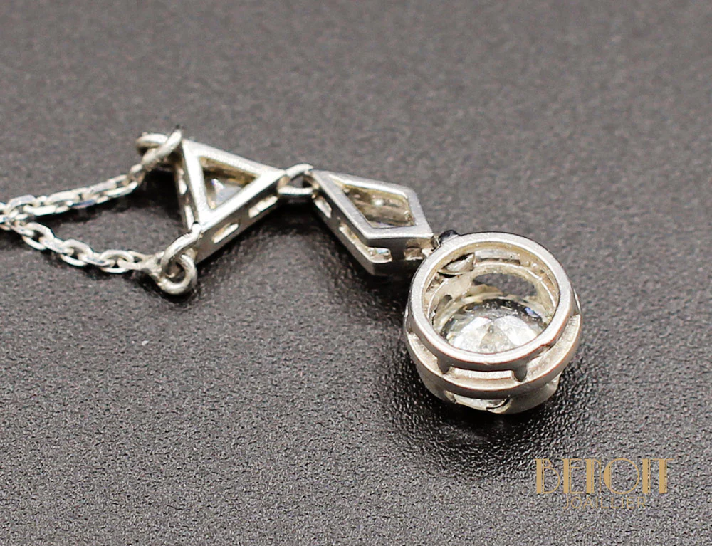 Pendentif Art Déco Diamants - Image 5