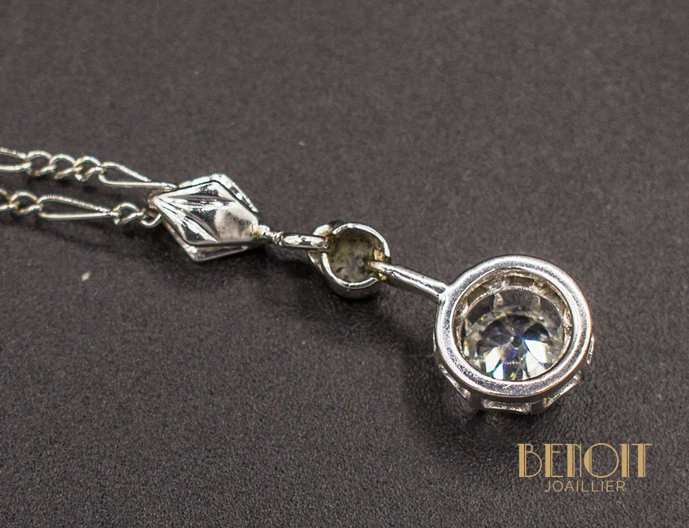 Pendentif Art Déco Diamants - Image 2